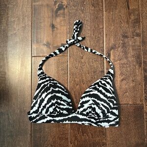 Victoria secret zebra print bikini top